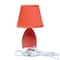 Creekwood Home Nauru 9.5" Petite Oblong Table Lamp